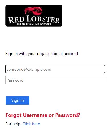 Red Lobster Employee Login